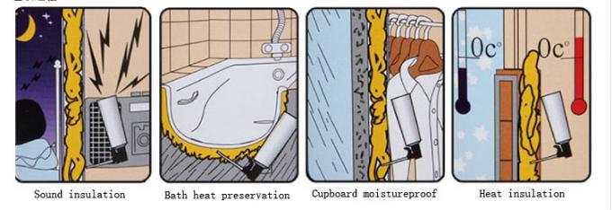 Противоударный полиуретан расширяя пенится sealant пены PU изоляции 0