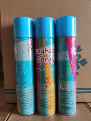 Красочная сумасшедшая консервная банка Tinplate брызг ленты для украшения торжества партии